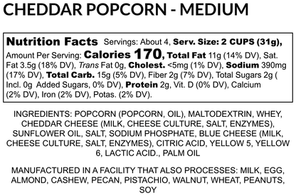 E19-Cheddar Gourmet Popcorn