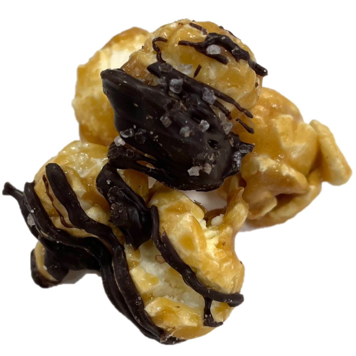 E29-Dark Chocolate Caramel Sea Salt Gourmet Popcorn
