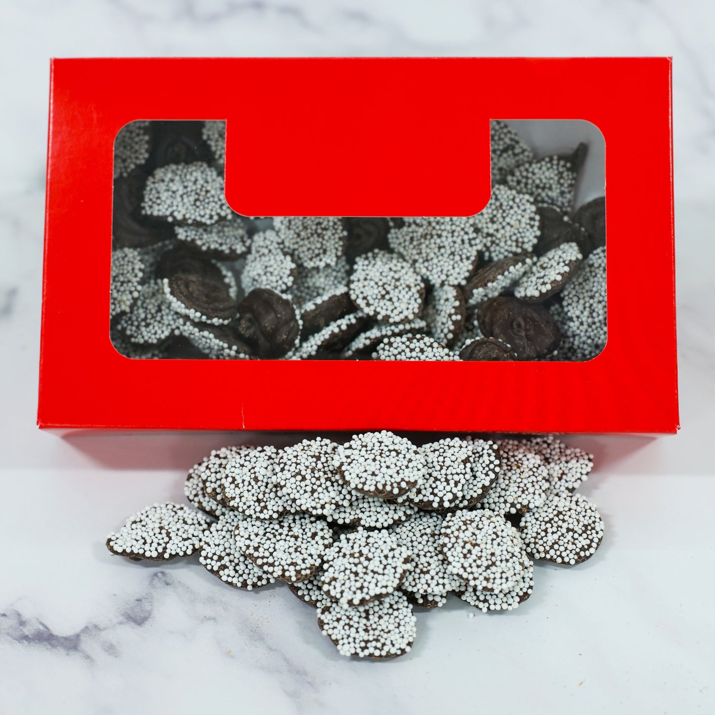 E06-Dark Chocolate Nonpareils